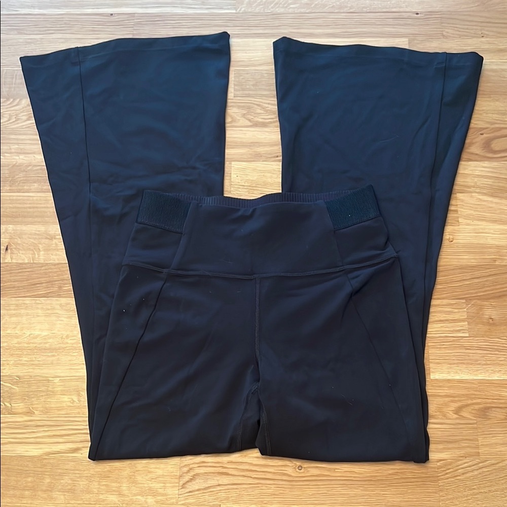 Athleta Black Aura Flare Pants